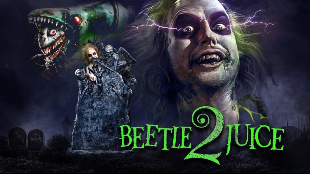 Beetlejuice 2 2024 Dvd Cover Design Pavia Annadiane
